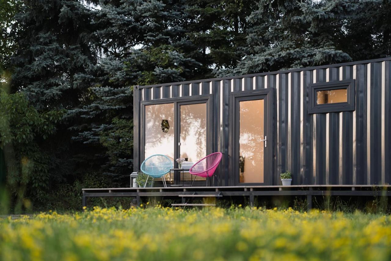 Ferienwohnung Container Decin Exterior foto